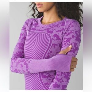Lululemon Swiftly Tech Long Sleeve Crew Neck Top